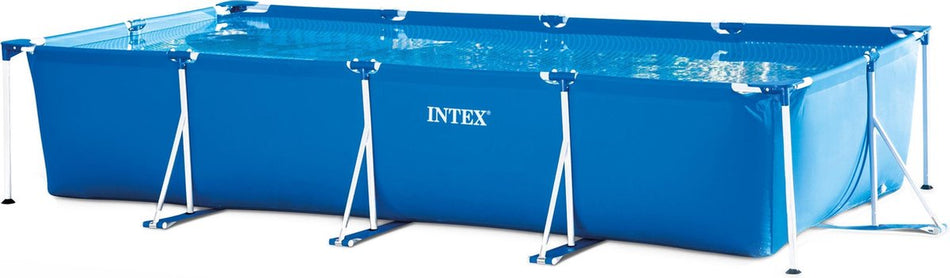 Intex Metal frame zwembad 450x220x84 cm + filterpomp