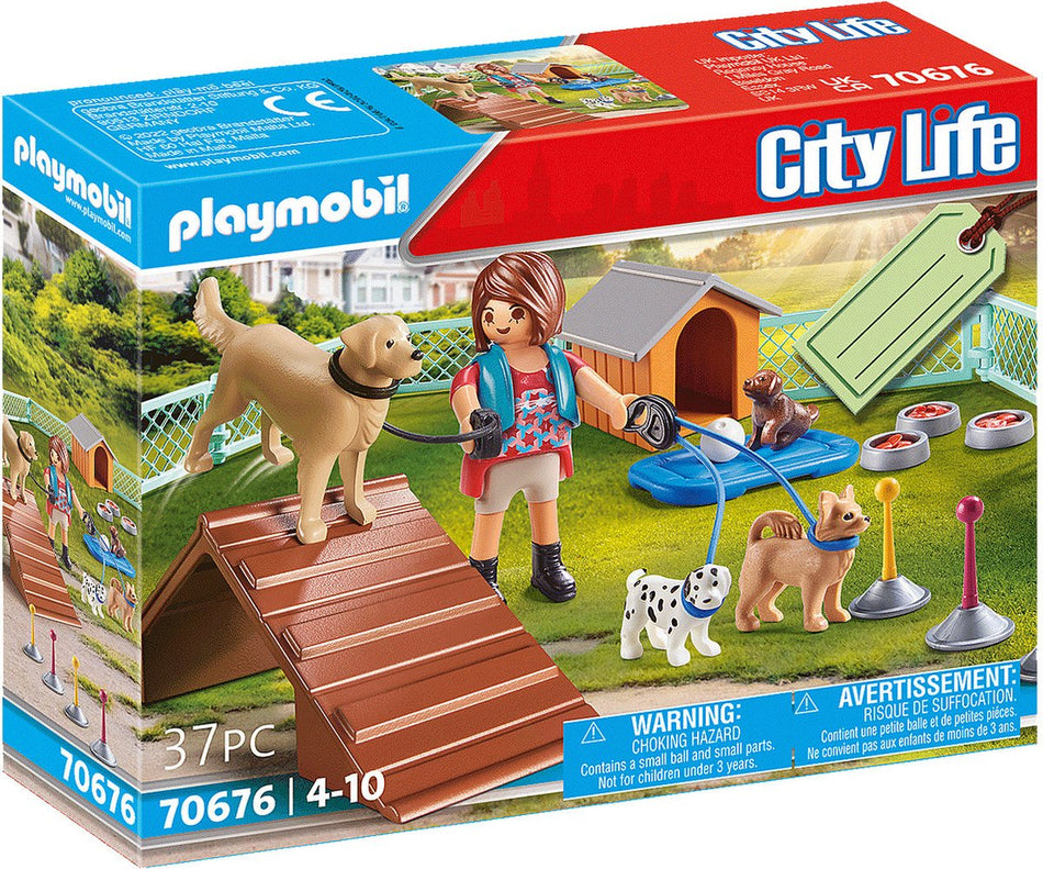 PLAYMOBIL Gift set enquot;Hondentrainsterenquot; - 70676