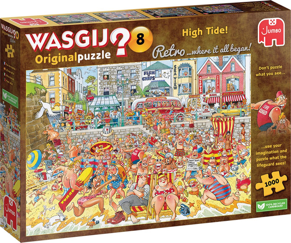 Wasgij Retro Original 8 - Vloed! - Puzzel - 1000 stukjes